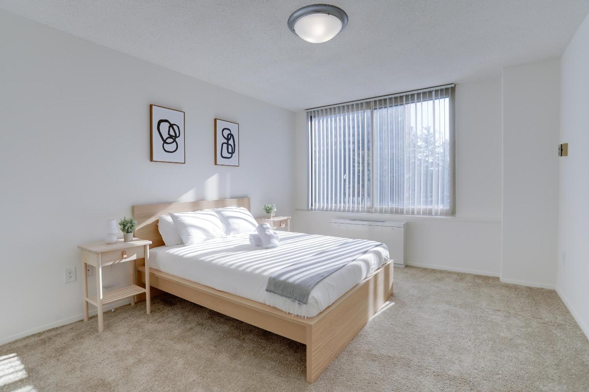 Spacious 2 Bedrooms Apt @Crystal City With Gym Arlington Dış mekan fotoğraf